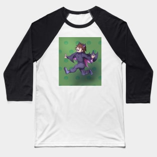 Casey Bat - Cutesy Halloween Special Baseball T-Shirt